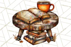 Coffee Shop Clip Art, Cafe Life, People Art PNG Graphics Product Image 2