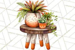 Coffee Shop Clip Art, Cafe Life, People Art PNG Graphics Product Image 3