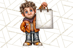 Coffee Shop Clip Art, Cafe Life, People Art PNG Graphics Product Image 3