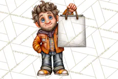 Coffee Shop Clip Art, Cafe Life, People Art PNG Graphics Product Image 3