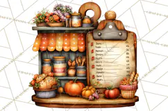 Coffee Shop Clip Art, Cafe Life, People Art PNG Graphics Product Image 3