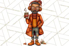 Coffee Shop Clip Art, Cafe Life, People Art PNG Graphics Product Image 4