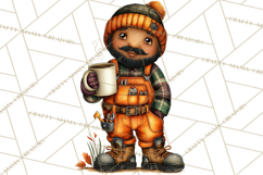 Coffee Shop Clip Art, Cafe Life, People Art PNG Graphics Product Image 5
