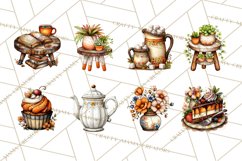 Coffee Shop Clip Art, Cafe Life, People Art PNG Graphics Product Image 5