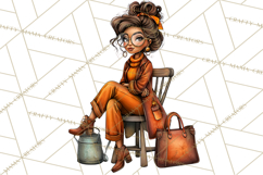 Coffee Shop Clip Art, Cafe Life, People Art PNG Graphics Product Image 5