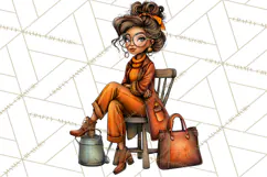 Coffee Shop Clip Art, Cafe Life, People Art PNG Graphics Product Image 5