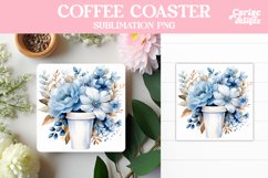 Coffee Square Coaster Sublimation