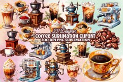 Coffee Sublimation Clipart Bundle, Halloween Coffee Sublimation Clipart, Coffee Sublimation Clipart Bundle, Halloween Coffee Cup Sublimation Clipart, Coffee Mug Sublimation Clipart Bundle, Watercolor Coffee, Coffee Clipart, Coffee Sublimation, Coffee 
