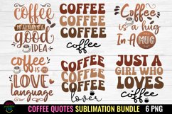 COFFEE SUBLIMATION PNG I COFFEE QUOTES SUBLIMATION BUNDLE