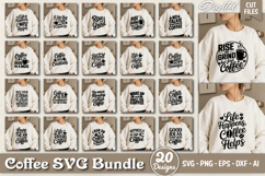 Coffee SVG Bundle | Coffee Quotes SVG | Coffee SVG Cut File Product Image 1