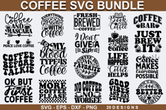 Coffee SVG Bundle - Coffee Bundle ,Funny Coffee Design Product Image 1