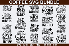 Coffee SVG Bundle - Coffee T-shirt Design , Coffee Design Product Image 1
