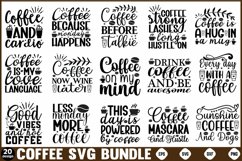 Coffee SVG Bundle Coffee quotes SVG Design Product Image 1