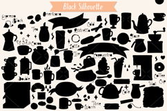 Coffee &amp; Tea | Hand Drawn Cookies, Espresso Machine, Cups Product Image 4