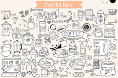 Coffee &amp; Tea | Hand Drawn Cookies, Espresso Machine, Cups Product Image 5