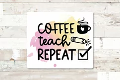 Teacher sublimation, teacher quote sayings gift png files Product Image 11