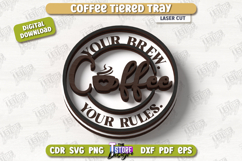 Coffee Sign Laser Cut|Coffee House |Coffee Shop|Kitchen Sign Product Image 1