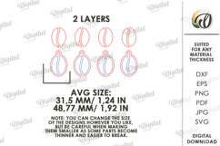 Coffee Tiered Tray Decor Lasercut. Kitchen Decor SVG Product Image 12