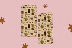 Coffee Types Vector Clipart & Seamless Patterns Product Image 5