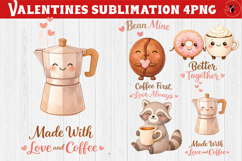 Cute Valentine's bundle | Valentines Coffee Print Product Image 4