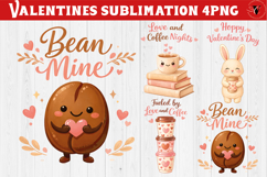 Cute Valentine's sublimation | Valentines Coffee Print Product Image 1