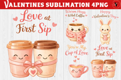 Cute Valentine's bundle | Valentines Coffee Print Product Image 8