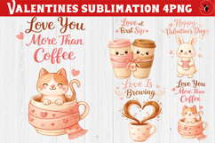 Cute Valentine's bundle | Valentines Coffee Print Product Image 10