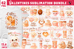 Cute Valentine's bundle | Valentines Coffee Print Product Image 1