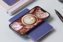 Aesthetic Coffee Cozy iphone Desktop Wallpaper Pack Product Image 3