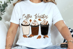 Coffee Weather Fall PNG Product Image 3