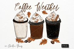 Coffee Weather Fall PNG Product Image 4