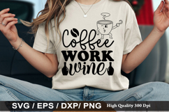 Coffee SVG Design - Coffee For My Sanity and your safety Product Image 3