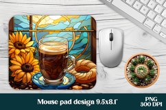 Mouse pad sublimation design | Sunflower mousepad design