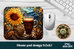 Mouse pad sublimation | Sunflower mousepad sublimation