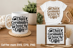 Mom Life Coffee Design | Coffee Lover SVG Product Image 1