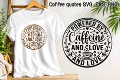 Coffee Lover SVG for Mom Shirts | Funny Quotes SVG Product Image 1