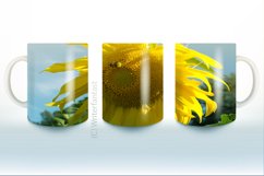 Sunflower Coffee Mug Sublimation Bundle, Tea Cup, Sunflower Product Image 2