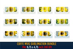 Sunflower Coffee Mug Sublimation Bundle, Tea Cup, Sunflower Product Image 1