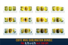 Sunflower Coffee Mug Sublimation Bundle, Tea Cup, Sunflower Product Image 1