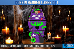 Coffin Hangers Laser Cut Bundle, Halloween Party Decoration Product Image 7