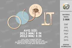 Coin Holder LaserCut. Wooden Money Box SVG Product Image 2