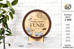 Coin Holders Bundle LaserCut. Wooden Money Box SVG Product Image 10
