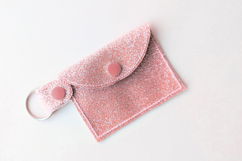 ITH Keychain Pouch Applique Embroidery File
