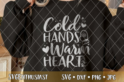 Cold hands warm heart SVG cut file Product Image 4
