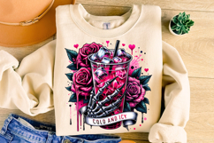 Cold And Icy PNG, Skeleton PNG, Skull PNG, Iced Coffee PNG Product Image 3
