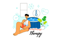 10 Cold Plunge Therapy Illustration Product Image 4