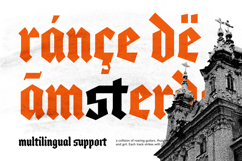 Coldtwine - Bold Gothic Blackletter Font Product Image 4