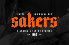 Coldtwine - Bold Gothic Blackletter Font Product Image 8