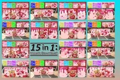 15x Mug Wrap Design , Love Bear Product Image 1