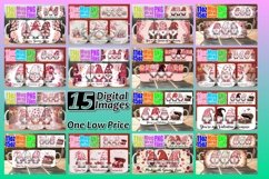 15x Mug Wrap Sublimation , Love Gnome Product Image 1